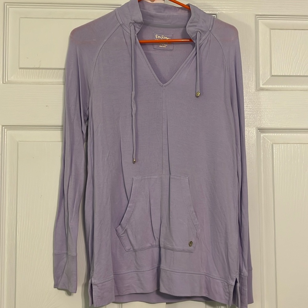 Purple Lilly Pulitzer pullover